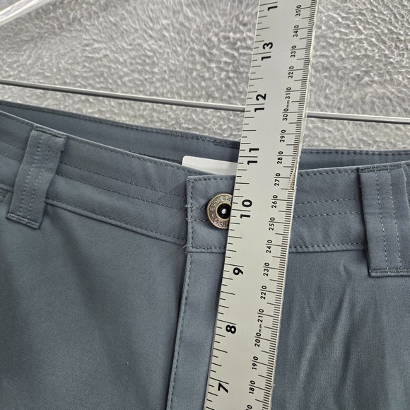 Eddie Bauer Women Pants 12 Gray Straight High Rise Nylon Hiking 31 in Inseam - Picture 6 of 10
